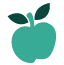 Green apple icon