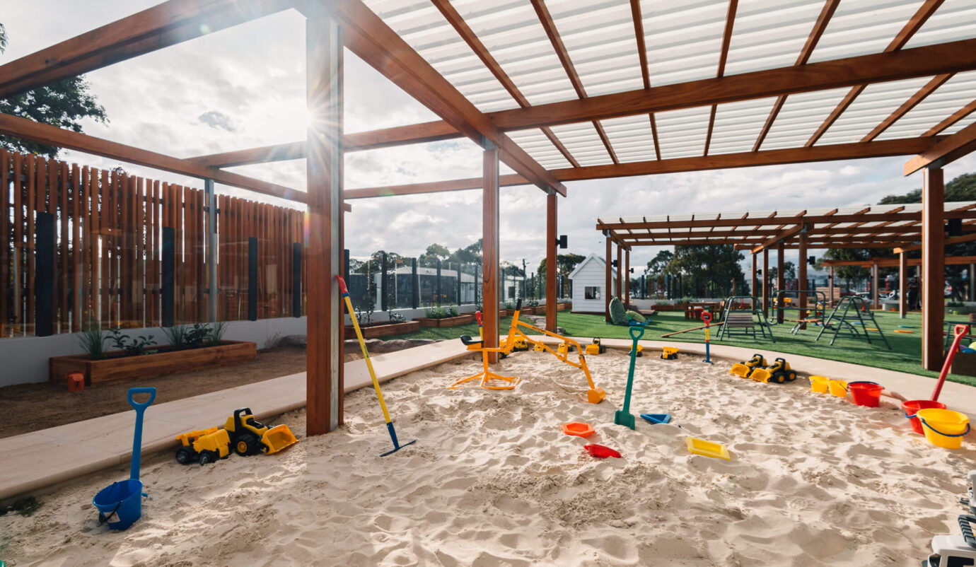 Large sandpit