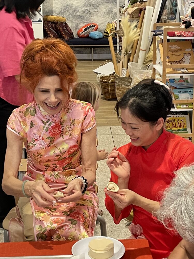 Dumplin making event