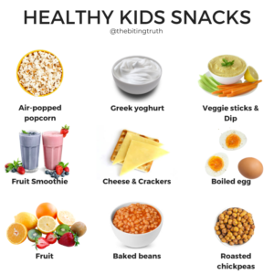 Healthy children snacks
