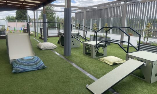 The New Kinder Yard Is Open at OAC Camberwell