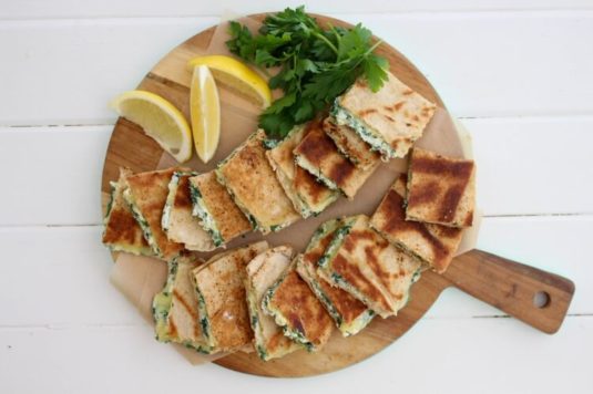 Spinach & Cheese Gozleme