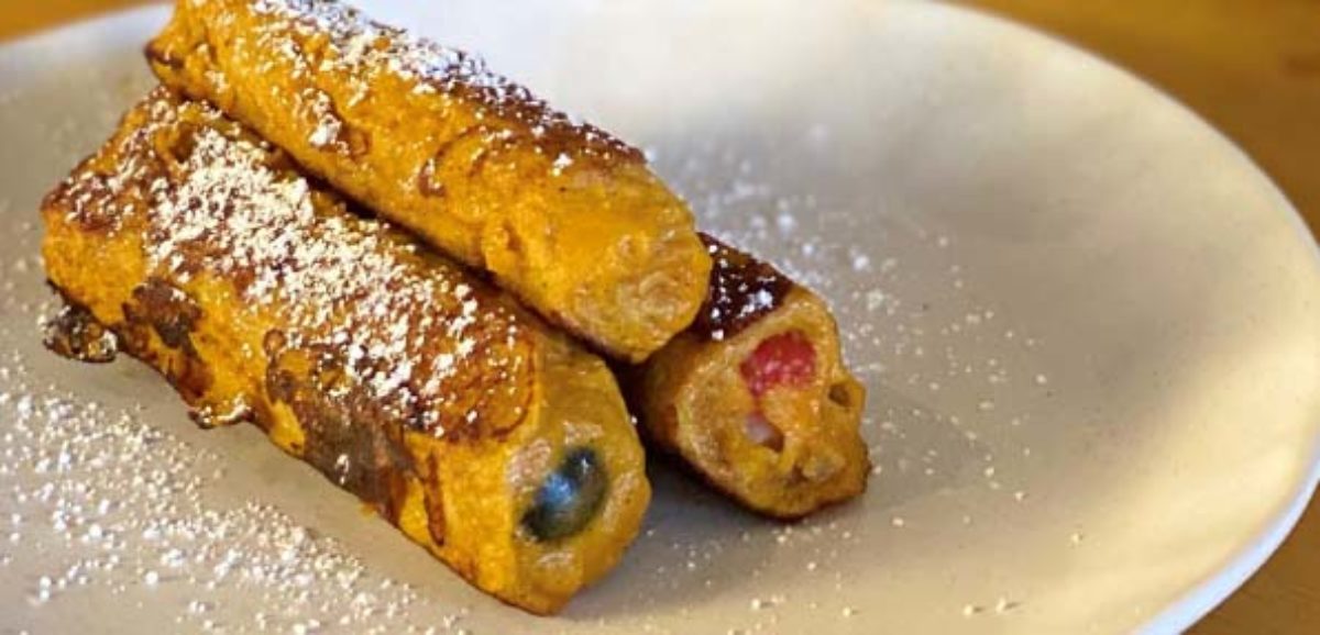 MasterChef Tommy’s Spiced Pumpkin French Toast Roll Ups