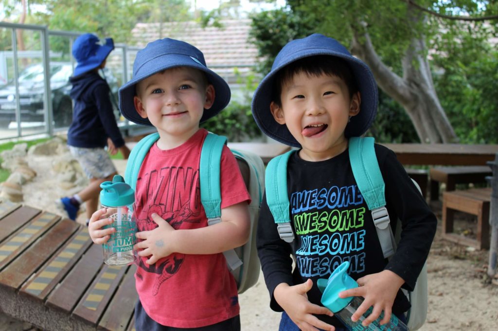 Preschool Boys at and Only About Children campus