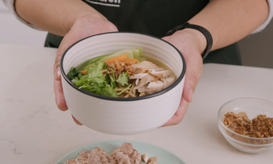 MasterChef Tommy Pham's Chicken Noodle Soup From Scratch