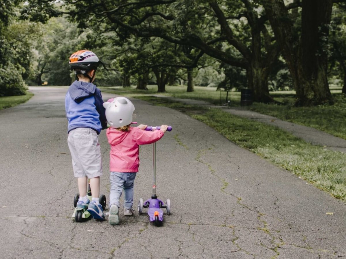 Ditching The Pram For The Scooter