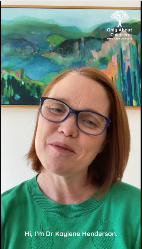 Dr Kaylene Henderson teaching tales